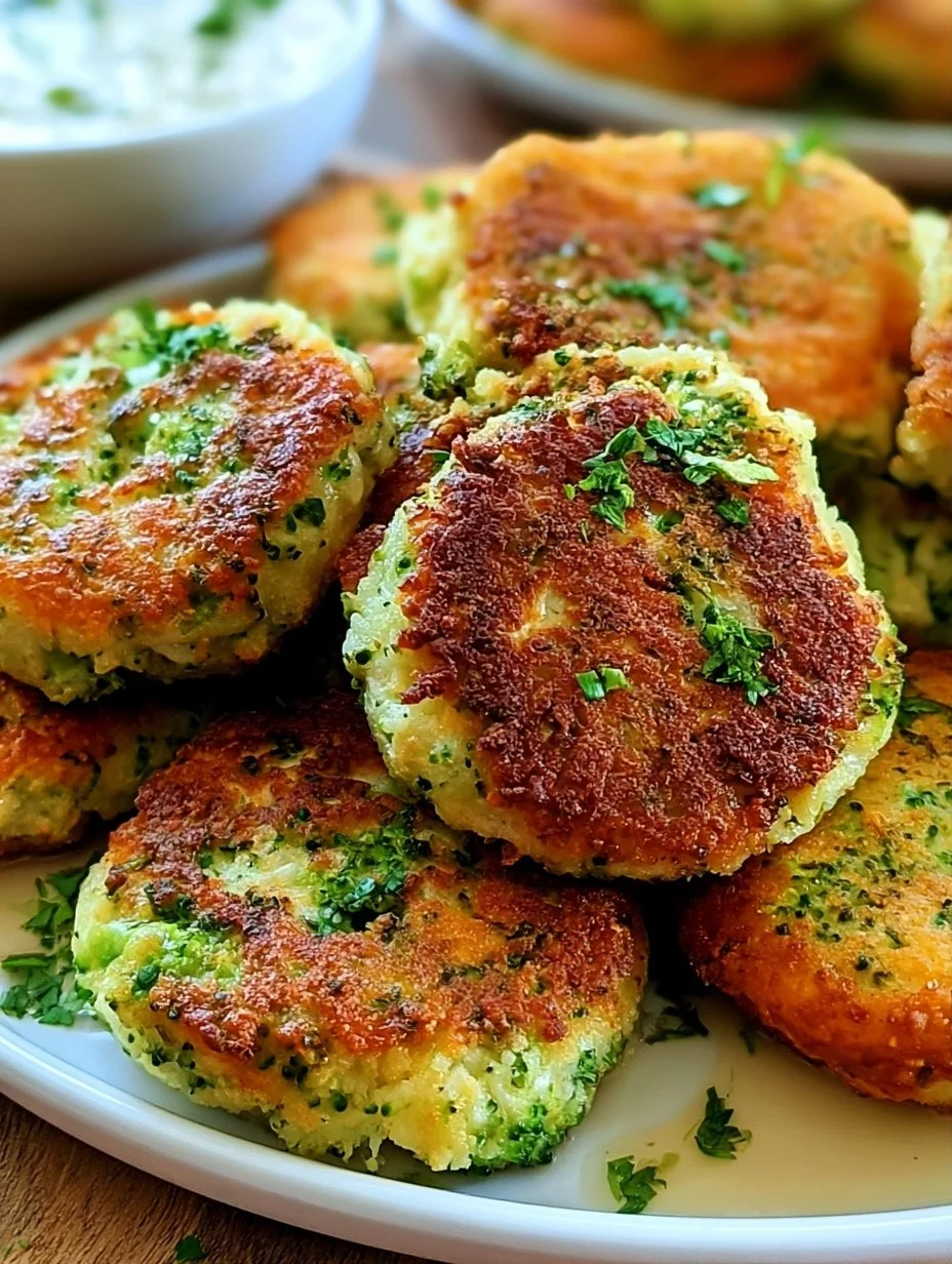 Brokkoli-Käse-Puffer