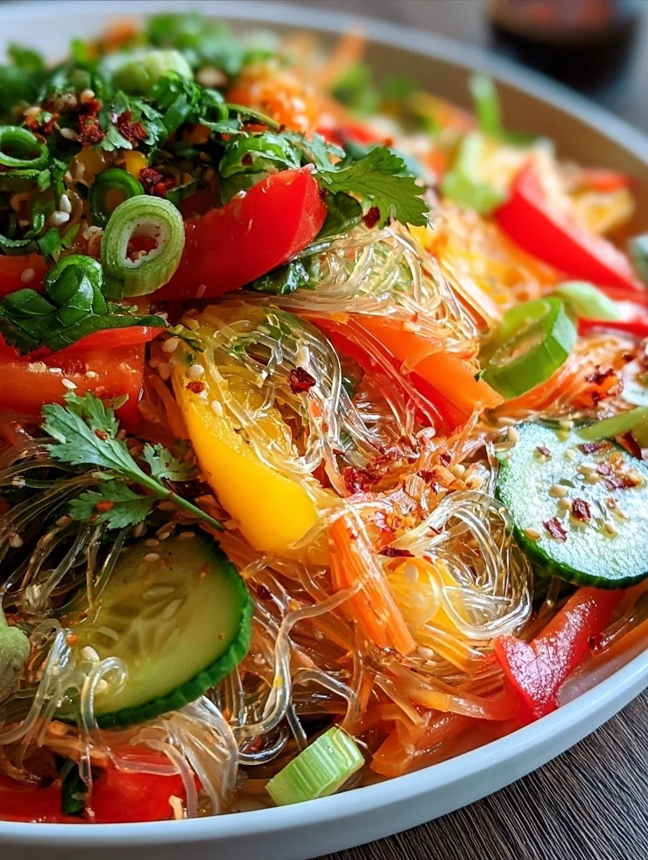 Bunter Glasnudelsalat
