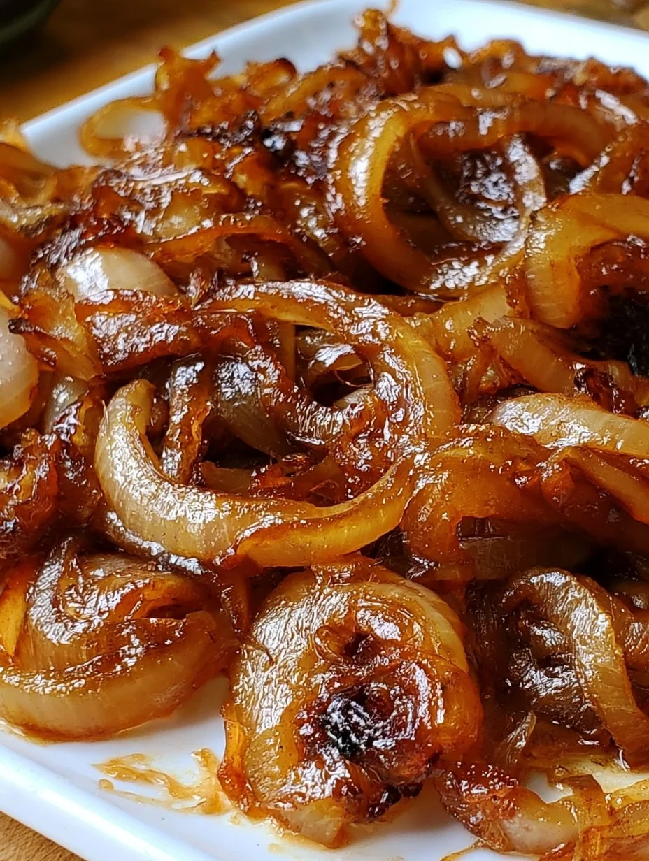 Caramelisierte Zwiebeln