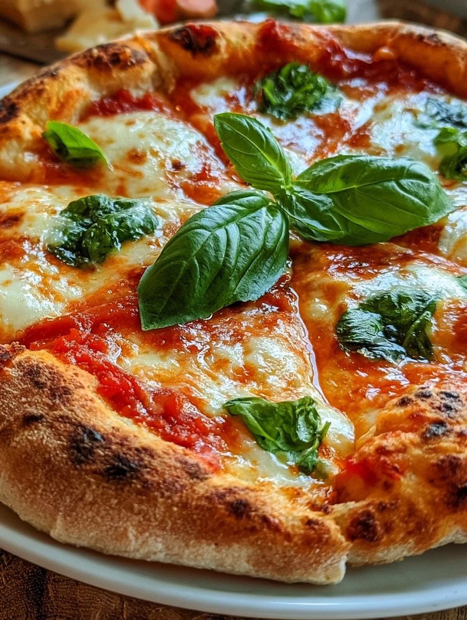 Der beste italienische Pizzateig und Pizza Margherita