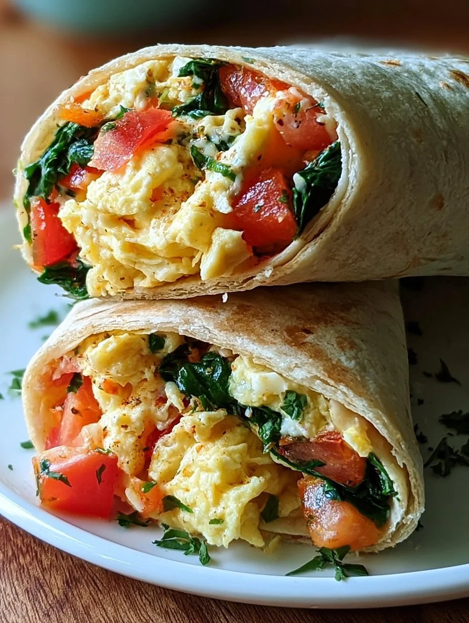 Frühstückswrap mit Ei