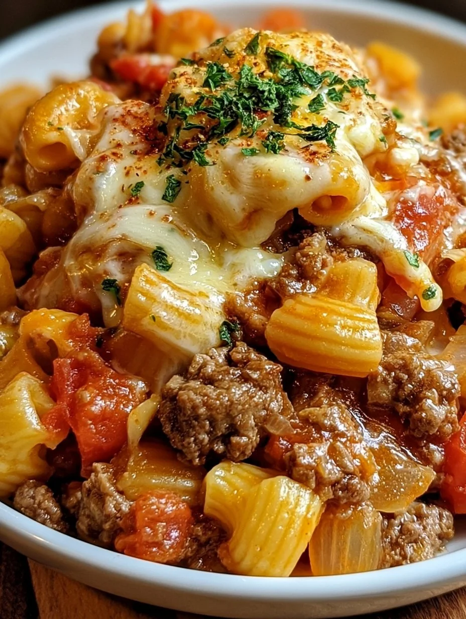 Käseburger-Pasta