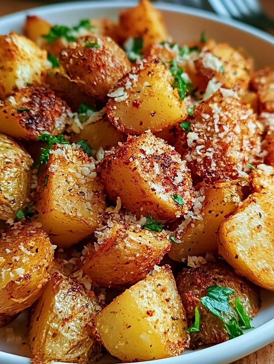 Knusprige Parmesan Röstkartoffeln