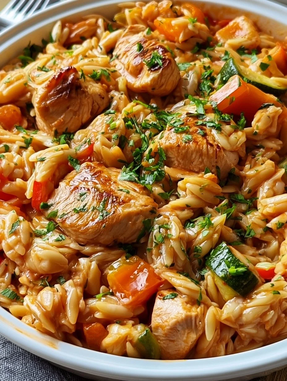 Onepot Orzo- Wikinger-Topf