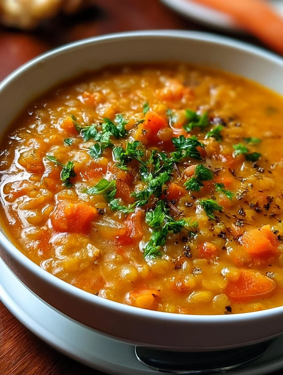 Rote Linsensuppe