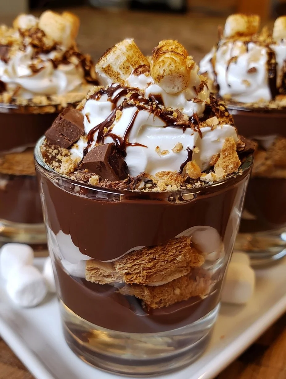 S’mores-Puddingbecher