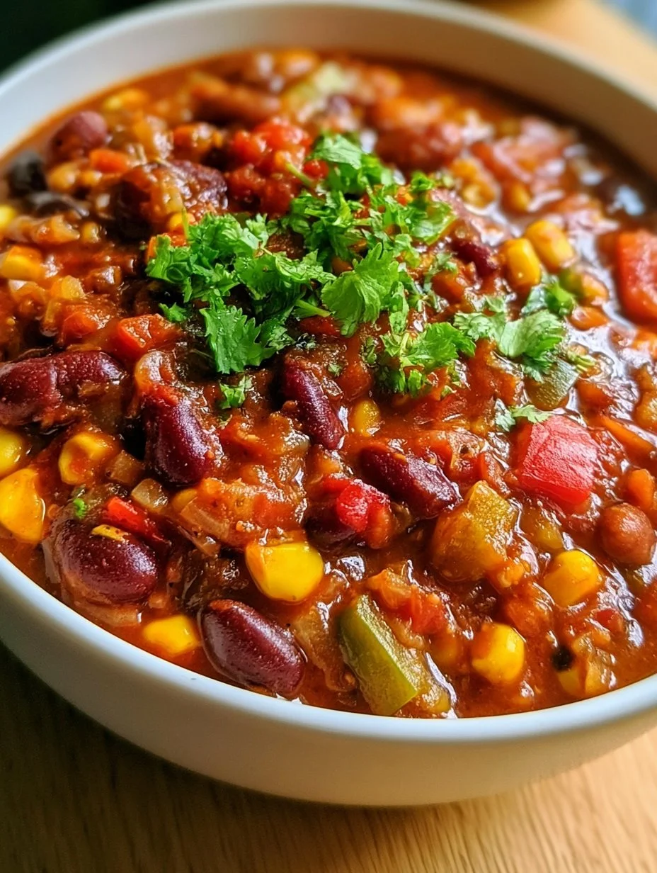 Veganer Chili sin Carne