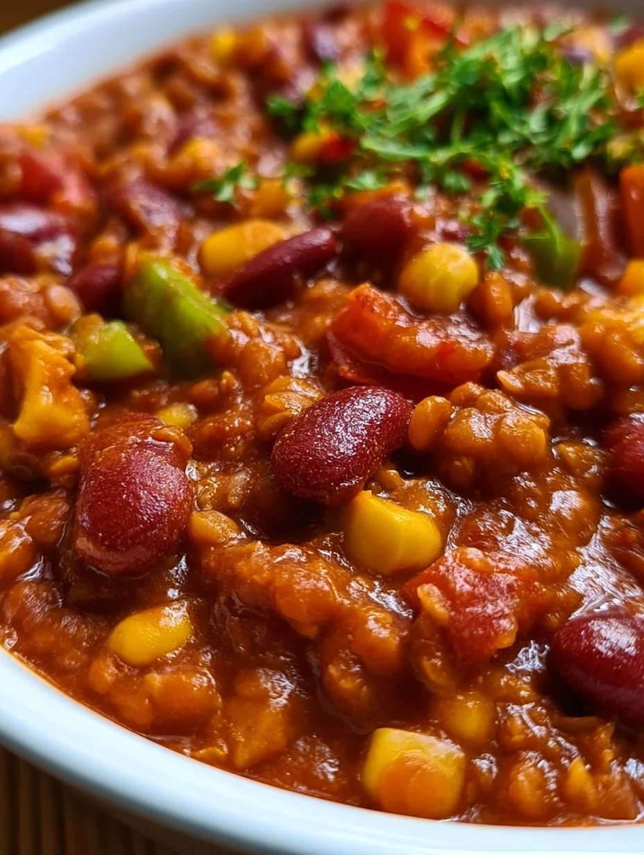 Veganes Chili ohne Fleisch